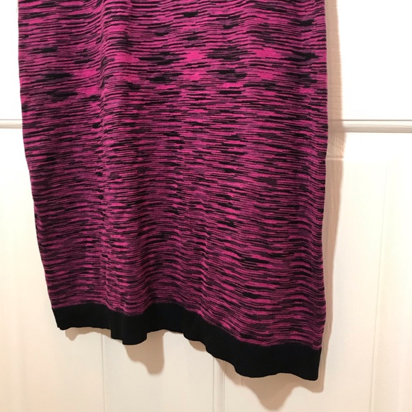 The Limited magenta marled turtleneck bodycon dress NWT - Picture 6 of 6